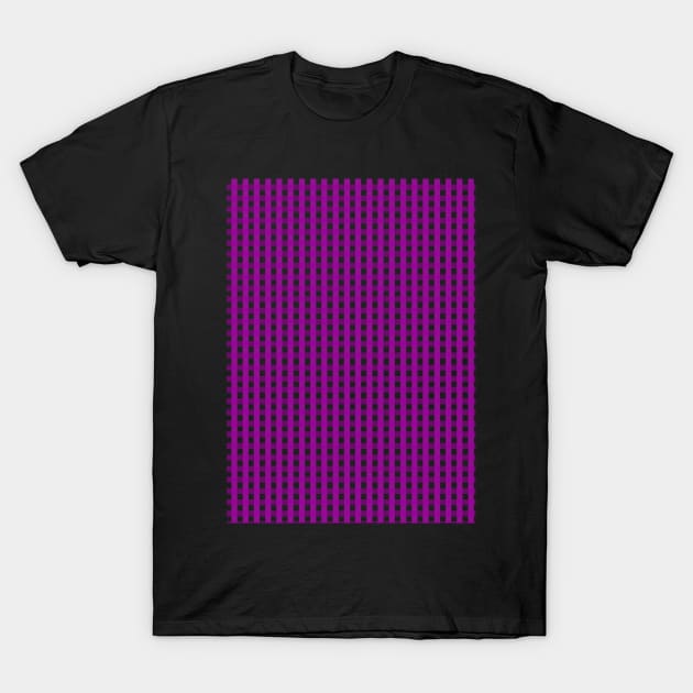 Grid in pink T-Shirt by Slownessi